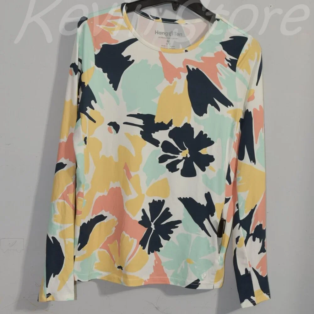 Hang Ten Women Sun Tee Long Sleeve‎